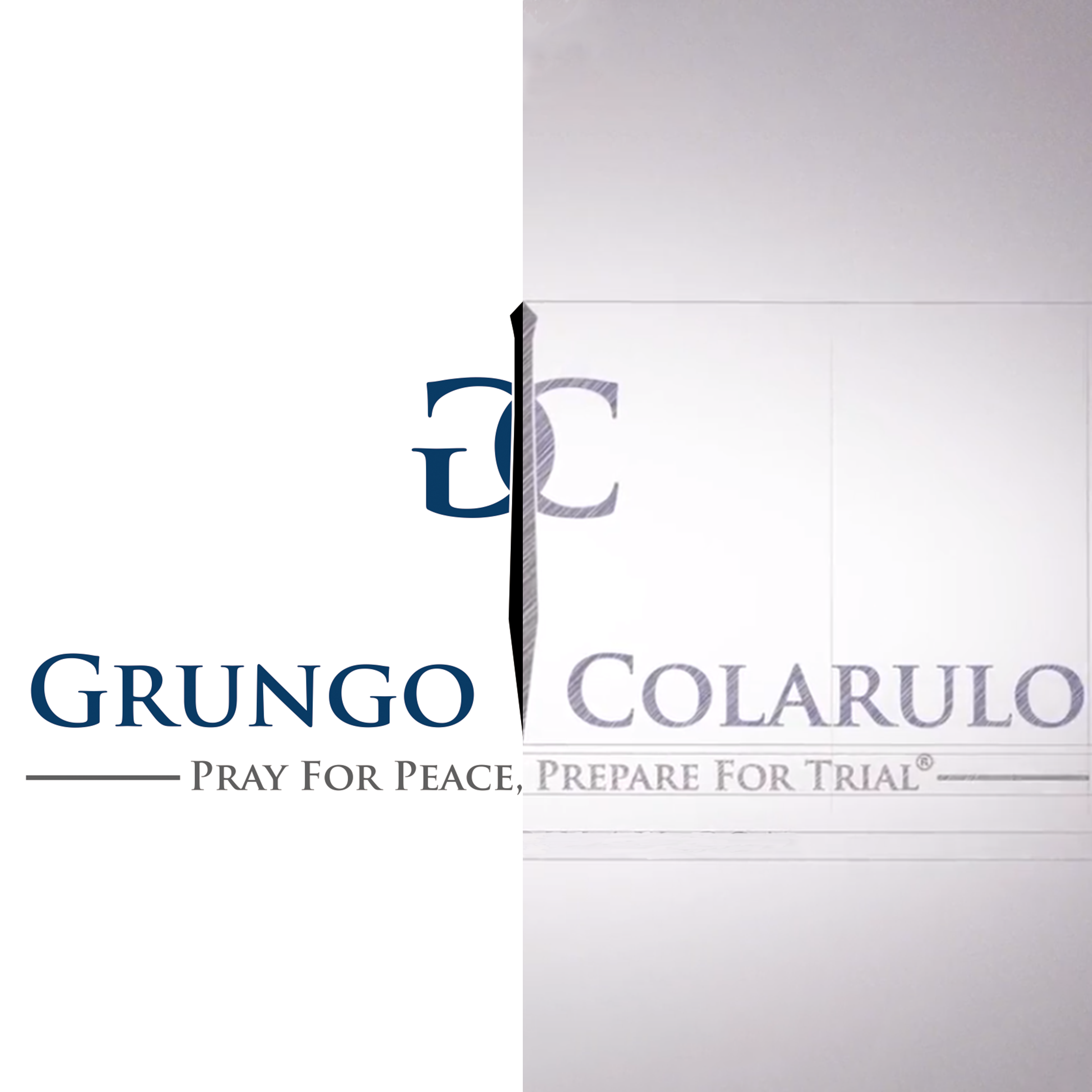 Grungo Colarulo Sword Logo